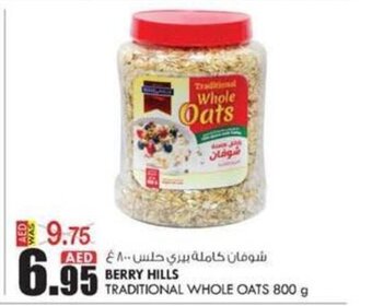 KM Trading Berry Hills Traditional Whole Oats 800 g offer