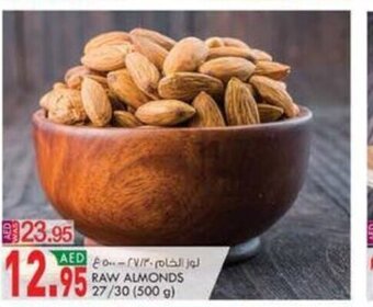 KM Trading Raw Almonds 27/30 500 g offer