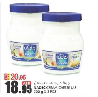 KM Trading Nadec Cream Cheese Jar 500 g x 2 Pcs offer