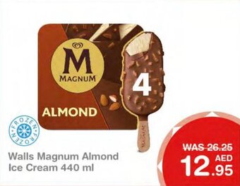 Choithrams Walls Magnum Almond Ice Cream 440ml offer