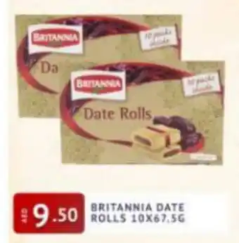 Britannia Date Rolls 10x67.5g