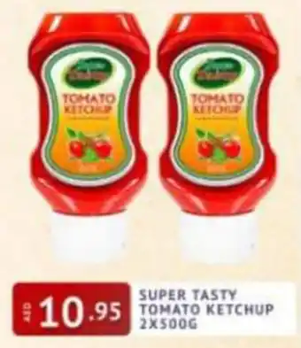 Al Madina Hypermarket Super Tasty Tomato Ketchup 2x500g offer