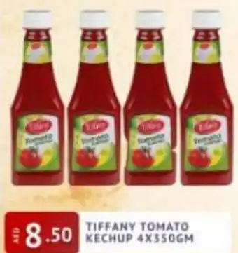 Al Madina Hypermarket Tiffany Tomato Kechup 4x350gm offer