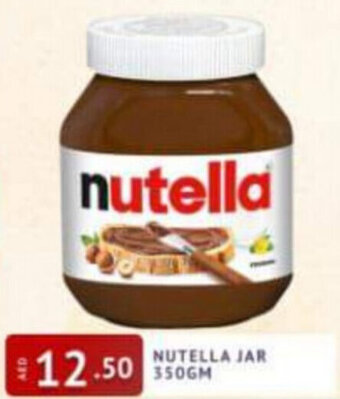 Al Madina Hypermarket Nutella Jar 350gm offer