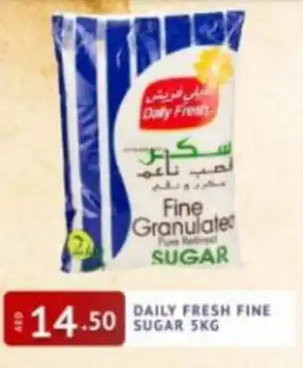 Al Madina Hypermarket Daily Fresh Fine Sugar 5kg offer