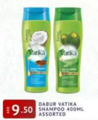 Al Madina Hypermarket Dabur Vatika Shampoo 400ml Assorted offer