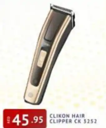 Al Madina Hypermarket Clikon Hair Clipper CK 3252 offer