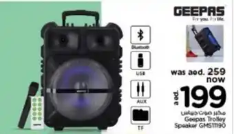 Nesto Geepas Trolley Speaker GMS11190 offer