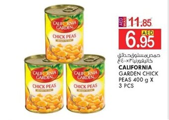 KM Trading California Garden Chick Peas 400 g x 3 Pcs offer