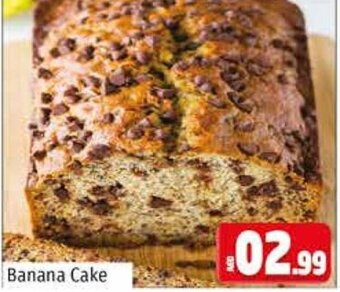 Kenz Hypermarket Banana cake offer