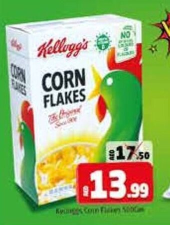 Kenz Hypermarket Kellogg's corn flakes 1KG offer