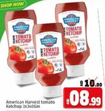 Kenz Hypermarket American harvest tomato ketchup 3x340GM offer