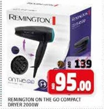 Kenz Hypermarket Remington on the go compact dryer 2000W offer