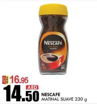 KM Trading Nescafe matinal suave 230G offer