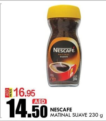 KM Trading Nescafe matinal suave 230G offer