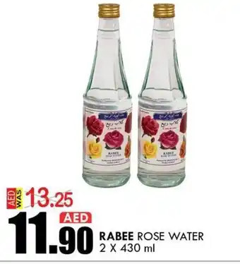 KM Trading Rabee rose water 2 x 430ML offer