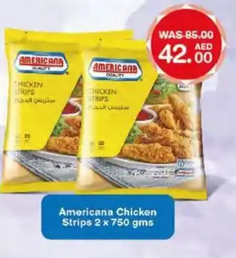 Choithrams Americana chicken strips 2 x 750 GMS offer