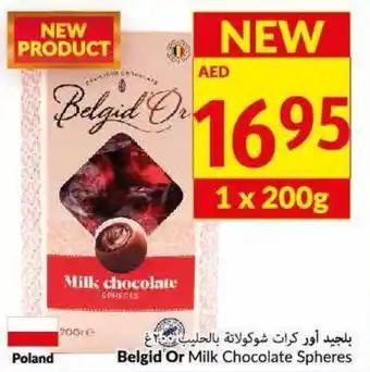 Viva Belgid or milk chocolate spheres 1x200G offer