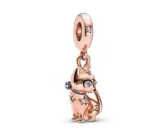 Pandora Sparkling pet cat dangle charm offer