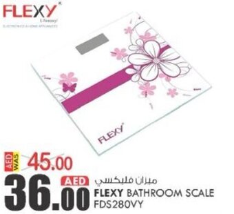 KM Trading Flexy bathroom scale FDS280VY offer