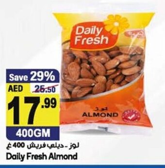 Almaya supermarket Daily fresh almond 400GM offer