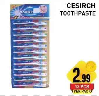 Day To Day Cesirch Toothpaste offer