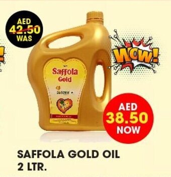 Al Adil Saffola gold oil 2 ltr offer