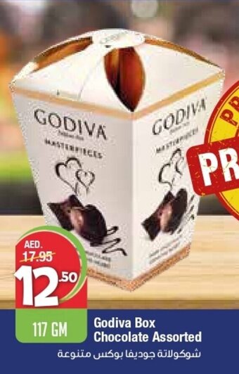 West Zone Supermarket Godiva box chocolate assorted 117GM offer