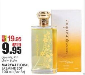 KM Trading Maryaj floral jasmine EDT 100ML (per PC) offer