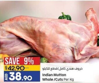 Lulu Hypermarket Indian mutton whole/cuts per kg offer