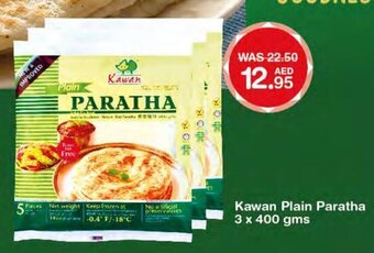 Choithrams Kawan plain paratha 3x400GMS offer