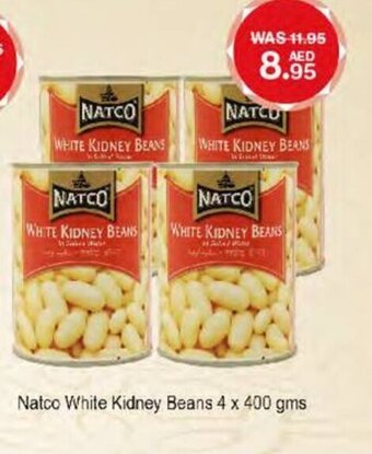 Choithrams Natco white kidney beans 4 x 400 gms offer