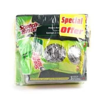 Lulu Hypermarket Scotch brite combo pack offer