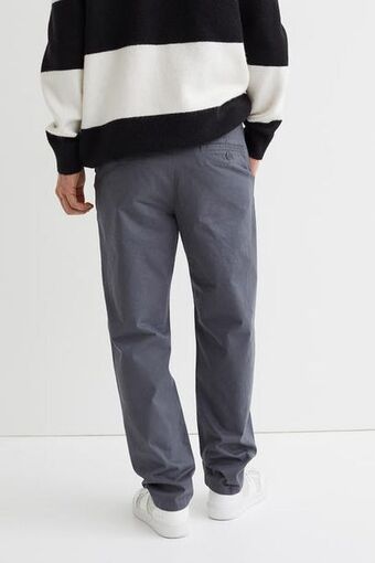 H&M Regular fit cotton chinos offer