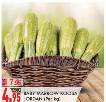KM Trading Baby marrow koosa Jordan (per KG) offer