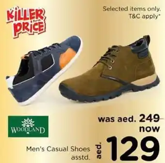 Nesto Woodland men's casual shoes ASSTD offer