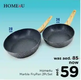 Nesto Home4U marble frypan 2PCset offer