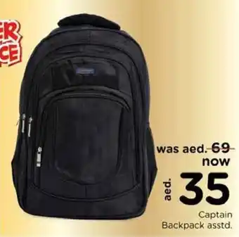 Nesto Captain backpack ASSTD. offer