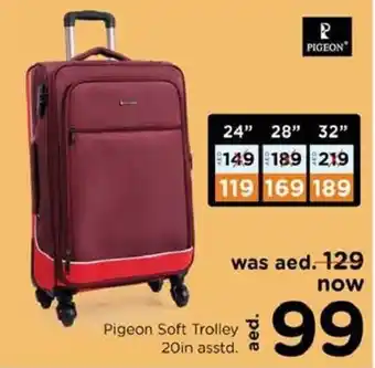 Nesto Pigeon soft trolley 20in ASSTD. offer