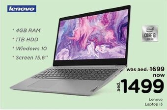 Nesto Lenovo laptop i3 offer