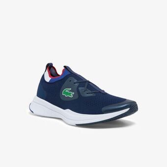 Lacoste Men's run spin knit textile sneakers offer