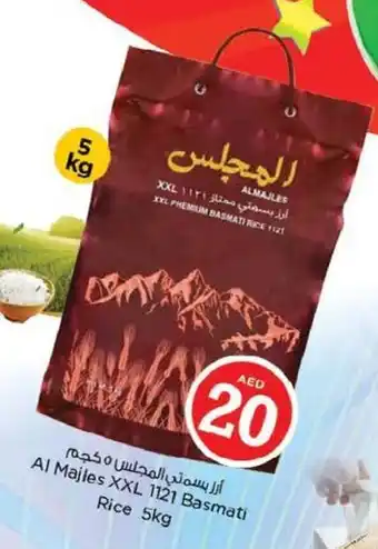 Nesto Al Majlis XXL 1121 basmati rice 5KG offer