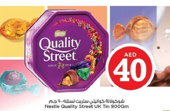 Nesto Nestle quality street UK tin 900GM offer