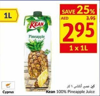 Viva kean 100% pineapple juice 1L offer