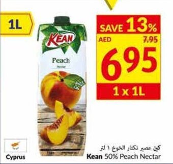 Viva Kean 50% peach nectar 1L offer
