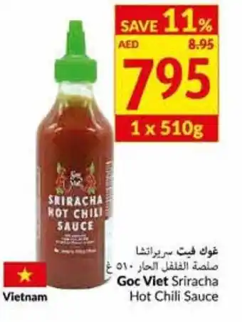 Viva Goc viet sriracha hot chili sauce 510G offer