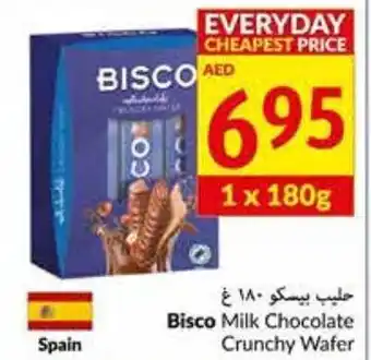 Viva Bisco milk chocolate crunchy wafer 1x180 offer