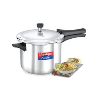 Lulu Hypermarket Prestige stainless steel pressure cooker 5ltr offer