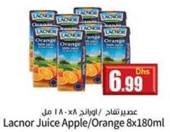 Istanbul Supermarket Lacnor juice apple/orange 8x180ML offer