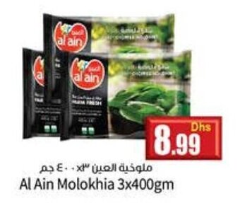 Istanbul Supermarket Al ain molokhia 3x400GM offer